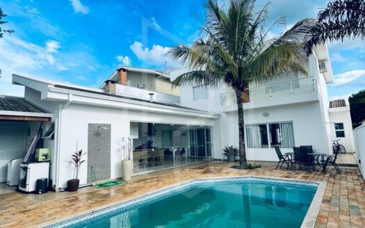 Mansão em Boituva em condomínio fechado